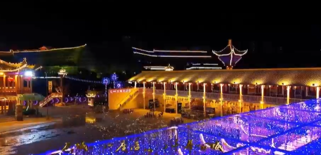 【網絡中國節·元宵】慶陽夜景丨慶城，一座活著的千年古城